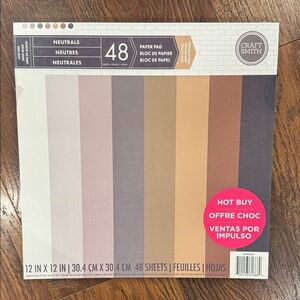 Craft Smith Neutrals Paper Pad
